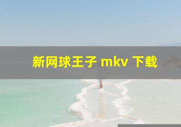 新网球王子 mkv 下载